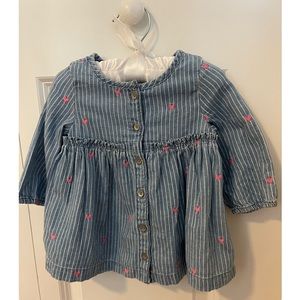 Baby girl jean dress